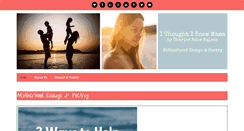 Desktop Screenshot of ithoughtiknewmama.com